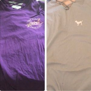 Victoria secret/ pink short sleeve shirts